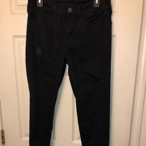 American Eagle Black Skinny Jeans Size 12L